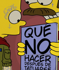 Que no hacer despues de tatuarse